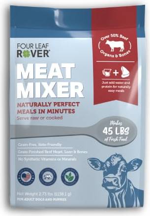 Four Leaf Rover Four Leaf Rover Premium Meat Dog Food Base Mix