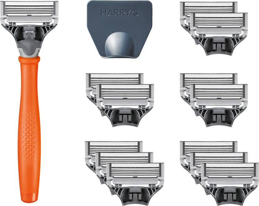 Harrys blades Harry's Razors for Men Men's Razor 13 Razor Blade Refills, 5 Blade Razors for Men, 13 Razor Head Refills