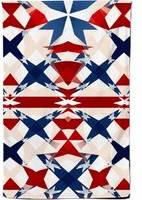Warren Reed Flag Abstract Pattern Tea