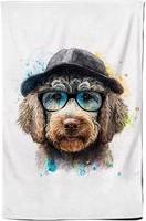 Warren Reed Labradoodle Dog Face Splashart Tea