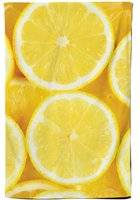 Warren Reed Vibrant Lemons Tea Kitchen Towel Yellow