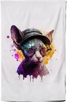 Warren Reed Cornish Rex With Tea