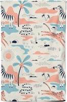 Warren Reed Savannah Tea Kitchen Towel Pink