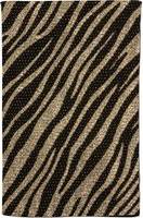 Warren Reed Golden Zebra Print Tea Kitchen Towel Brown, Multicolour