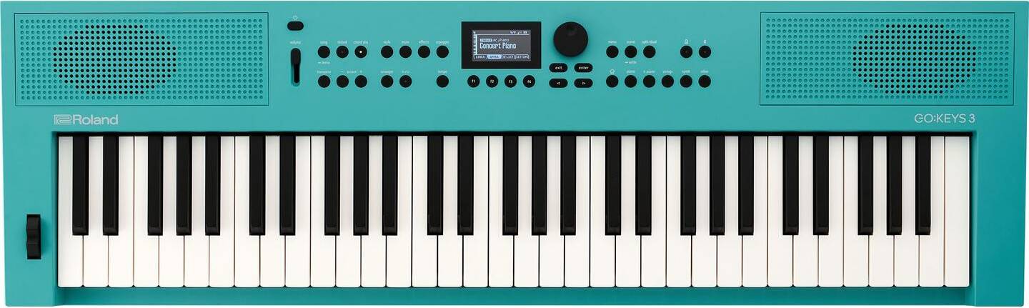 GO Keys 3 Turquoise Keyboard