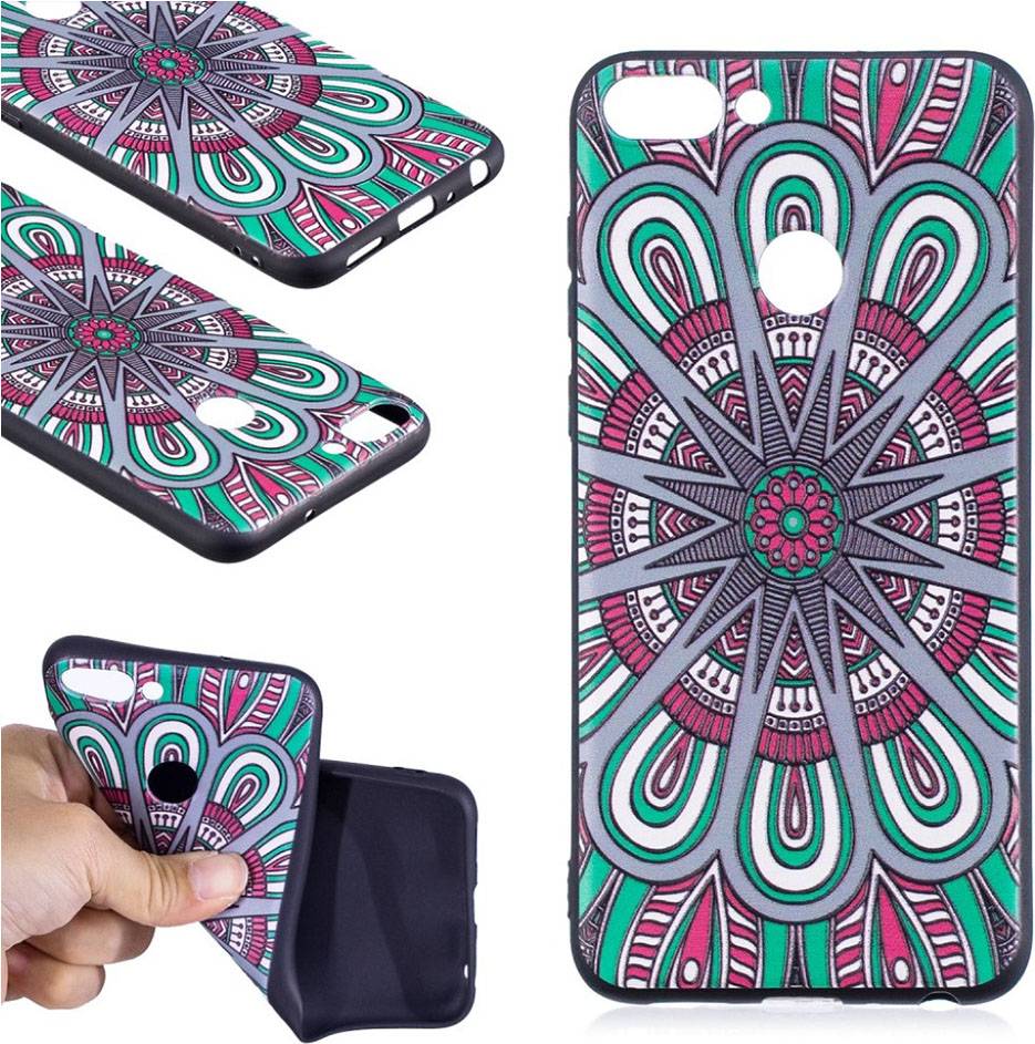 Huawei P Smart Pattern Printing Embossed Case