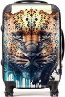 Warren Reed Face Splashart On Light Background Suitcase