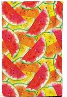 Warren Reed Melon Print Tea Kitchen Towel Red, Multicolour