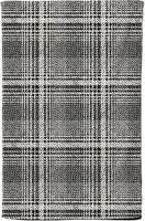 Warren Reed Monochrome Textured Checked Pattern Tea Kitchen Towel Grey