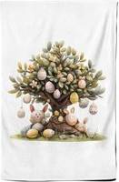 Warren Reed Easter Egg Tree Tea Kitchen Towel Multicolour