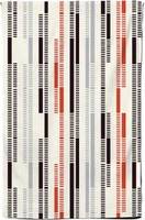 Warren Reed Dashed Stroke Pattern Tea Kitchen Towel Red, Multicolour