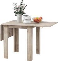 Homcom Folding Extendable Drop Leaf Kitchen Table Matbord