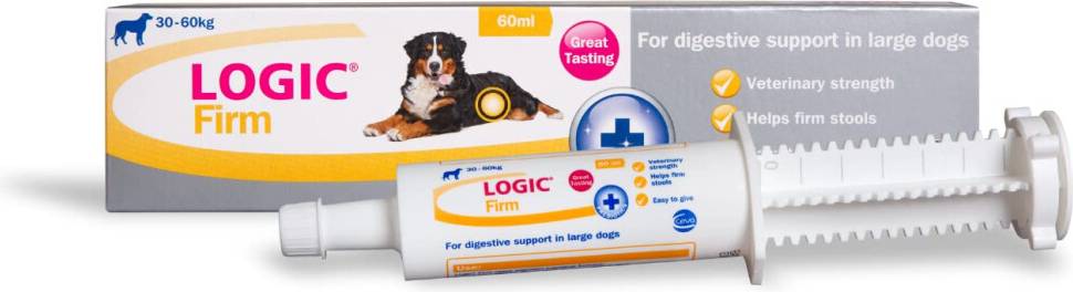 Firm Digestive Support for Large Dogs, Transparent, Large