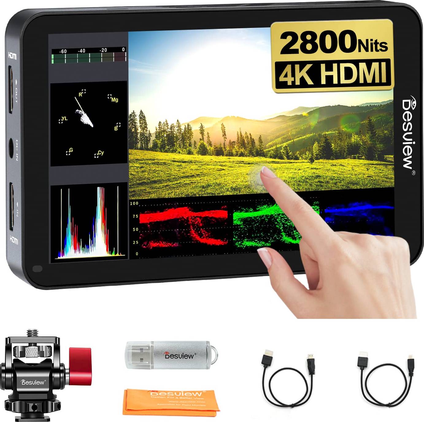 Desview R6 2800nits 5.5 Inch Fotocamera