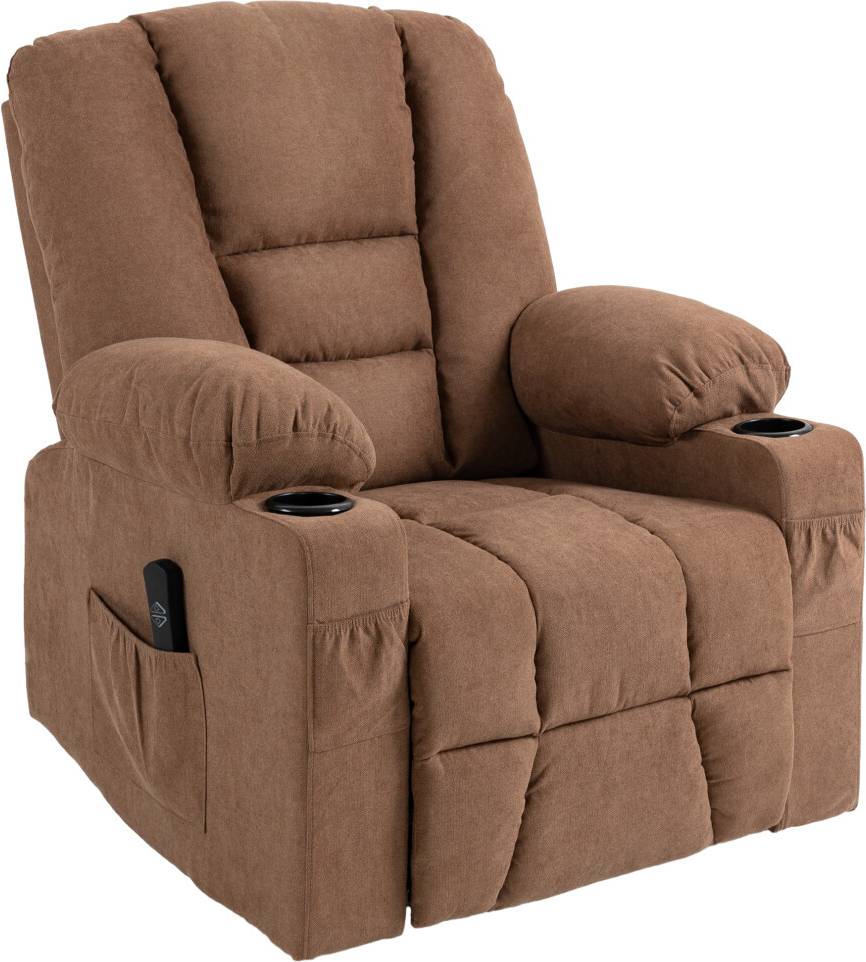 Riser recliner chairs Homcom Riser Recliner Lift Armchair