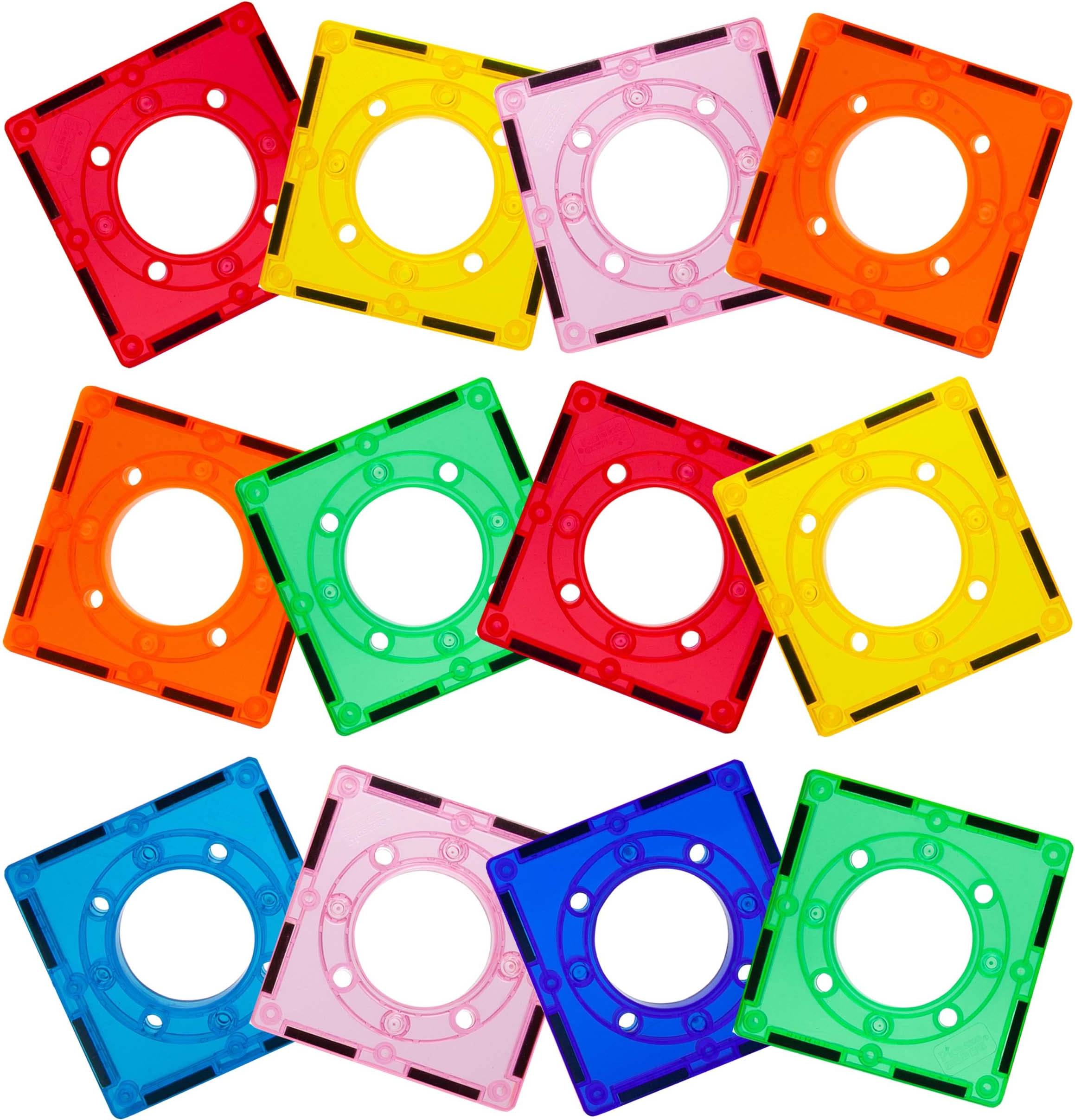 Magnetic Tiles for Marble Run Racetrack