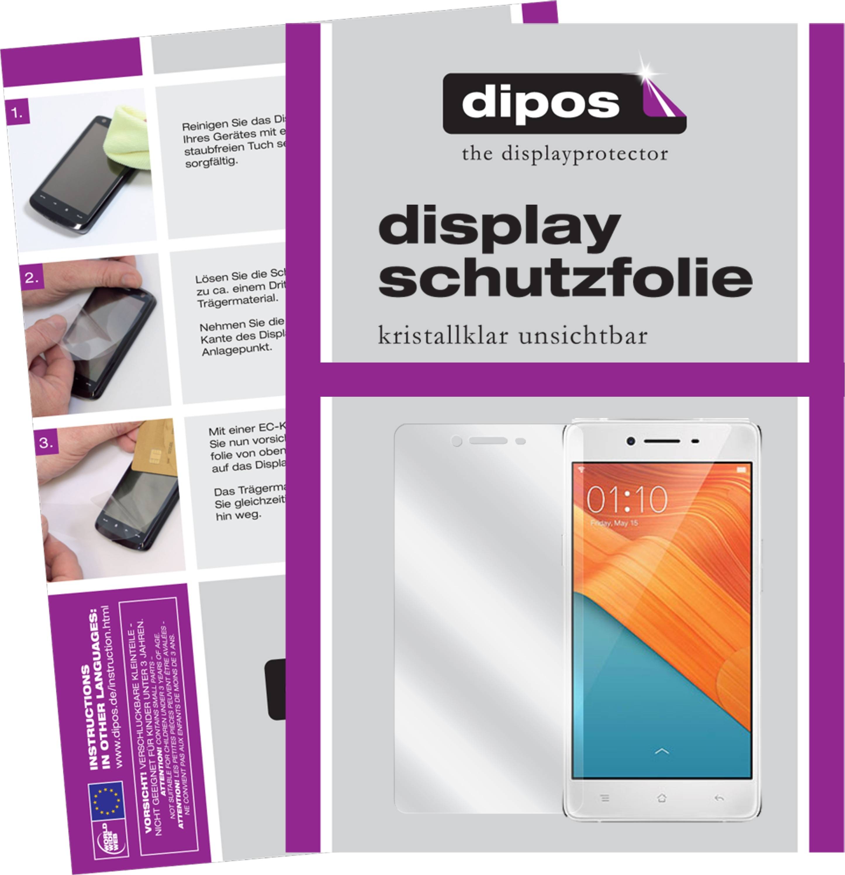 Dipos 6x Crystal Clear Screen Protector Oppo R7 Lite