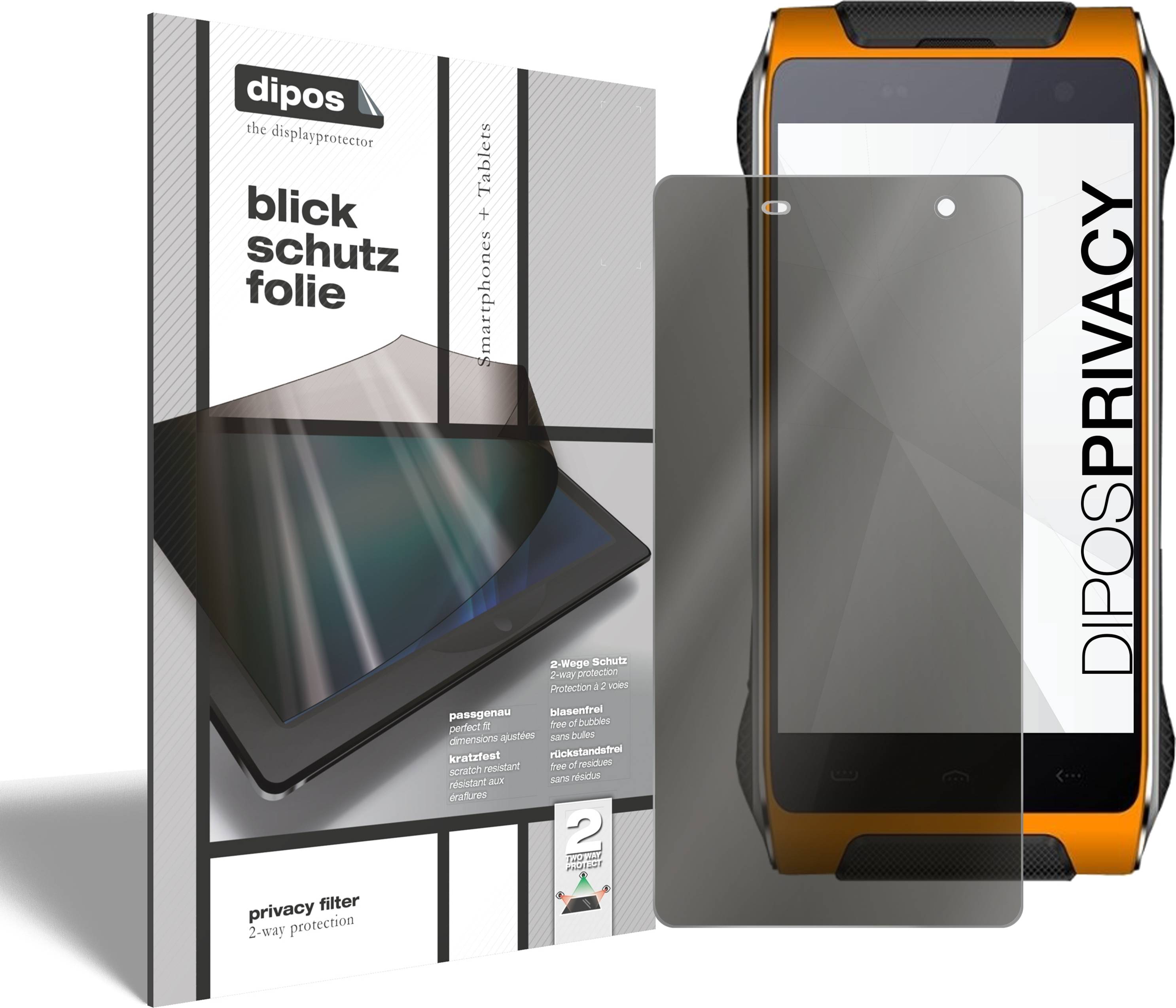 Dipos 2x Screen Protector HomTom HT20 Pro