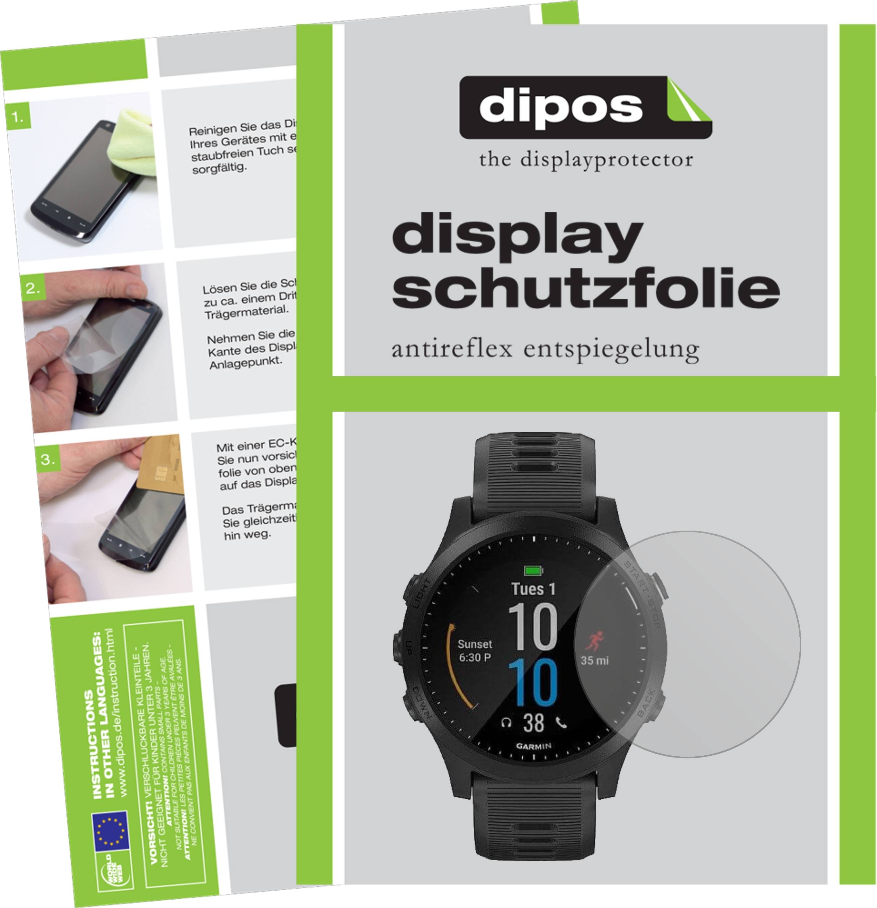 Dipos Screen Protector Garmin Forerunner 945 Matte