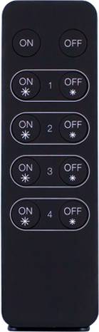 Integral LED RF Handheld Colour 4 Zone