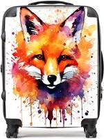 Warren Reed Splashart Fox Face Suitcase