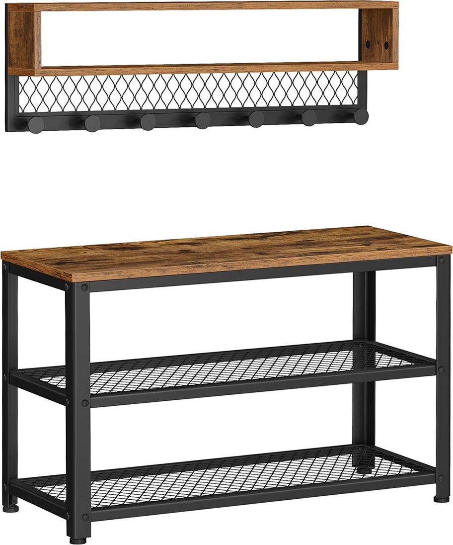 Shoe and coat storage Vasagle Coat 2-Tier Shoe Rack