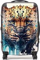 Warren Reed Face Splashart On Light Background Suitcase