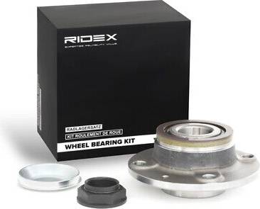 Ridex Wheel Bearing Kit Rear Axle Both Sides