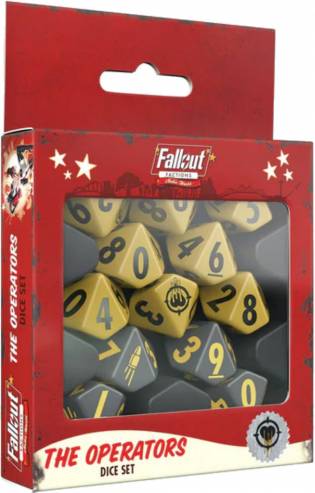 Modiphius Fallout Factions Dice Set