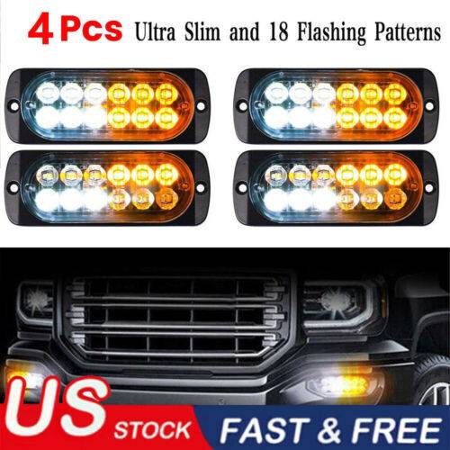 Led strobe lights EEEkit strobe 12-led warning