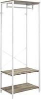 Shoe and coat storage Homcom Hallway Coat Shoe Rack