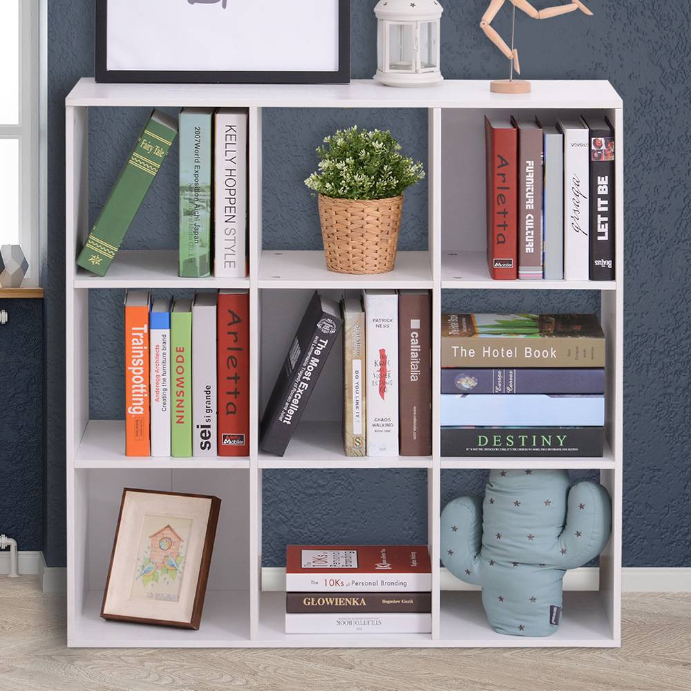 9 cube storage unit Portland Portland 9 Cube Shelving System