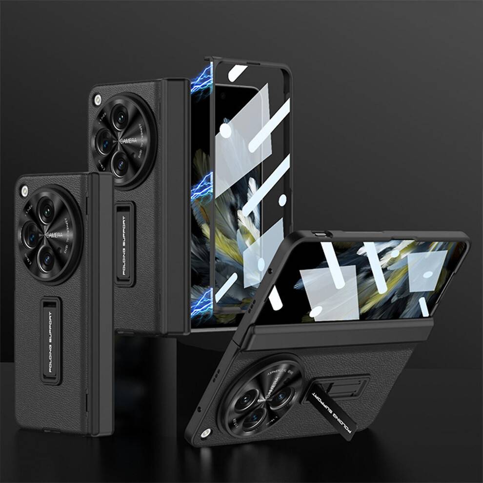 Oneplus open black Sgile For Oneplus Open Case With Magnetic Hinge Protection, Built In Screen Protector, Camera Protector All-inclusive Slim Har For Oneplus Open Case With Magnetic Hinge Protection, Built In Screen Protector, Camera Protector All-inclusive Slim Hard Pc Ki