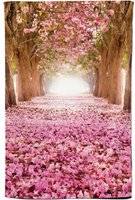 Warren Reed Tree Tea Kitchen Towel Pink