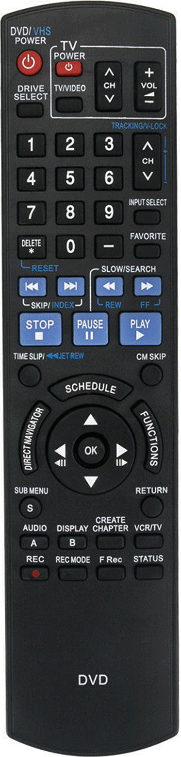 Panasonic replace remote control