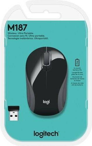 Logitech m187 wireless mini optical