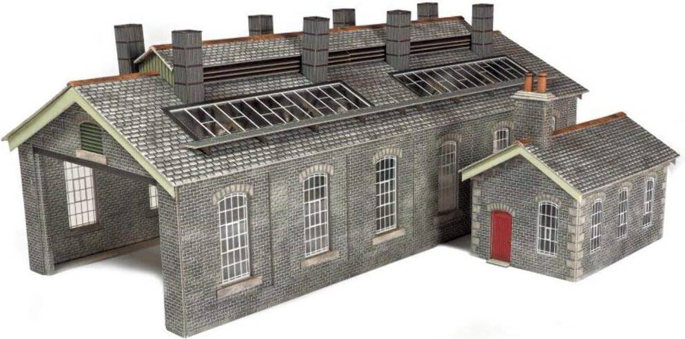 Double Track Engine Shed