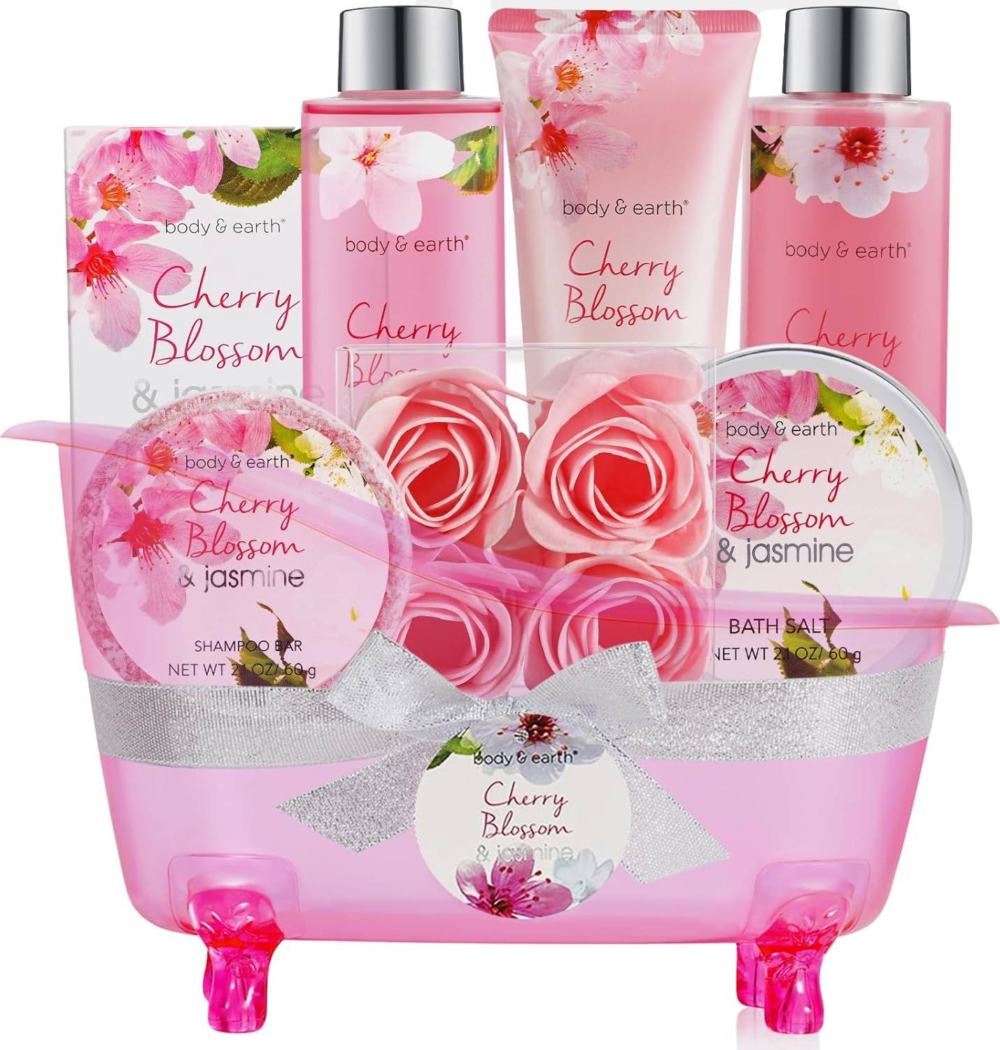 Bath and body Body & Earth Bath Gift Set 8-pack