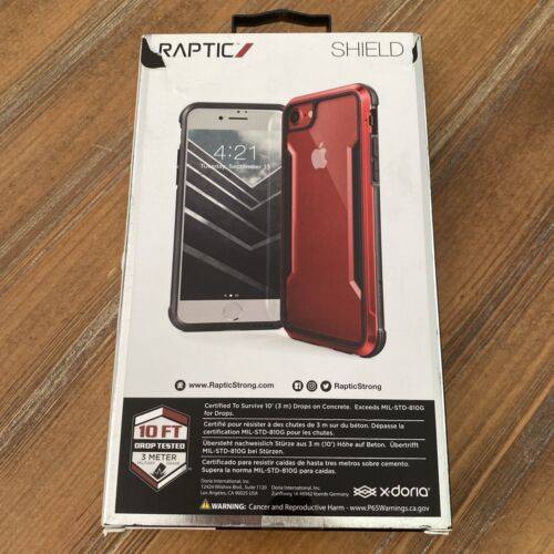 Iphone iphone se Shield Raptic iphone se/8/7 Red