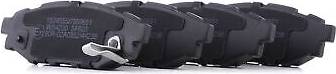 Ridex Brake Pad Set Rear Axle