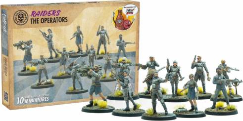 Modiphius Fallout Miniatures: Raiders The Operators Exp
