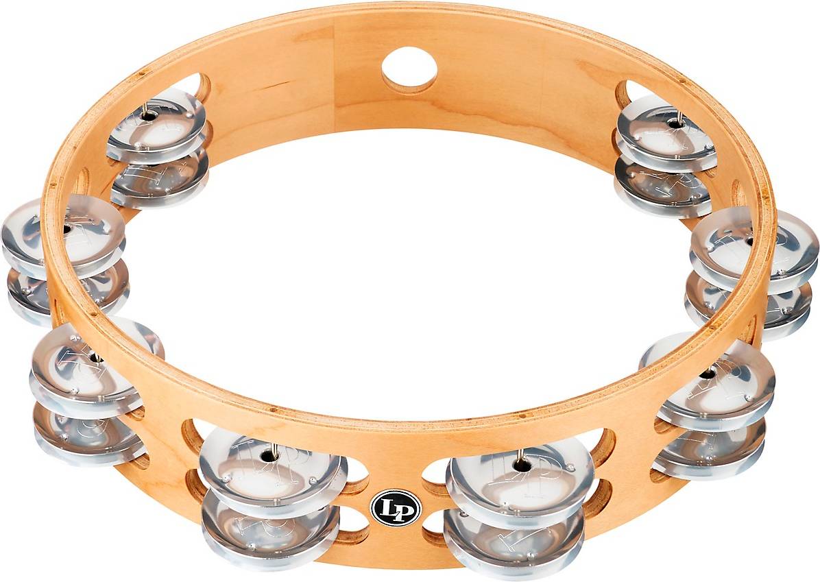 Pro Double Row Tambourine 10 In. Aluminum