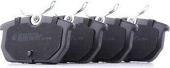 Ridex Brake Pad Set Rear Axle