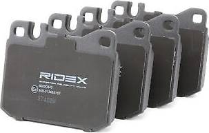Ridex Brake Pad Set Front Axle
