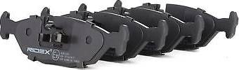 Ridex Brake Pad Set Rear Axle
