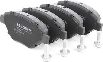 Ridex Brake Pad Set Front Axle