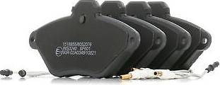Ridex Brake Pad Set Front Axle