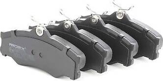 Ridex Brake Pad Set Front Axle