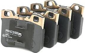 Ridex Brake Pad Set Front Axle