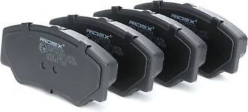 Ridex Brake Pad Set Front Axle